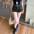 Camouflage Denim Shorts