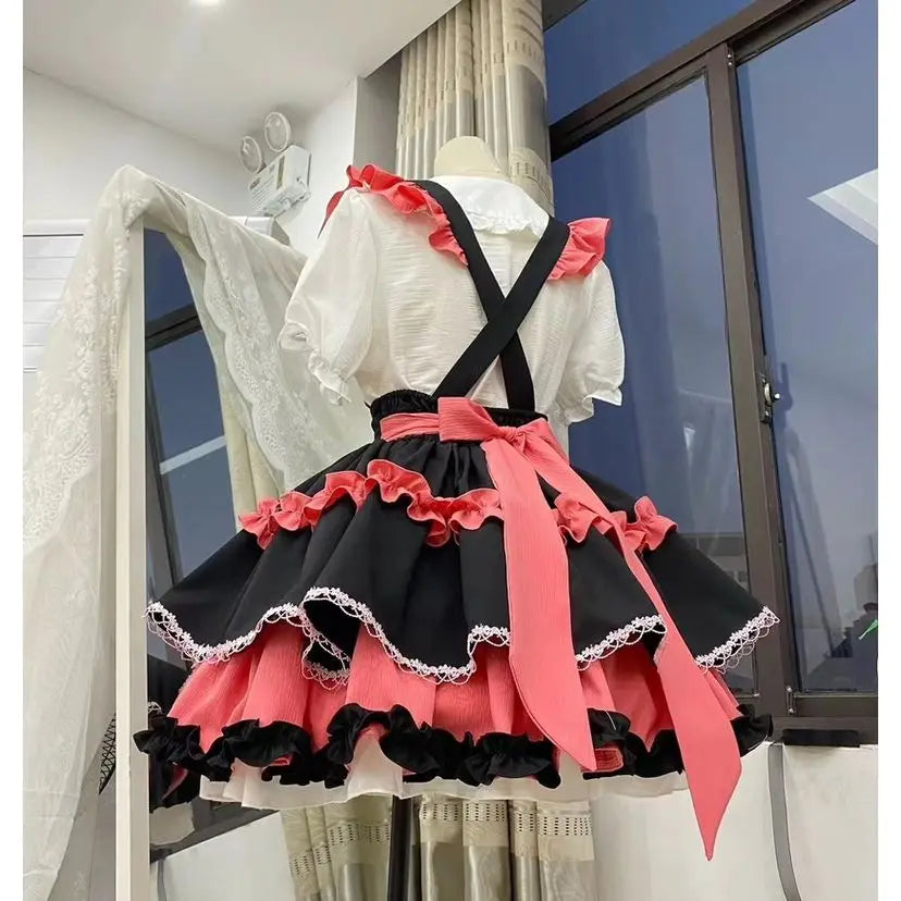Japanese Kawaii Lolita Strap Skirt