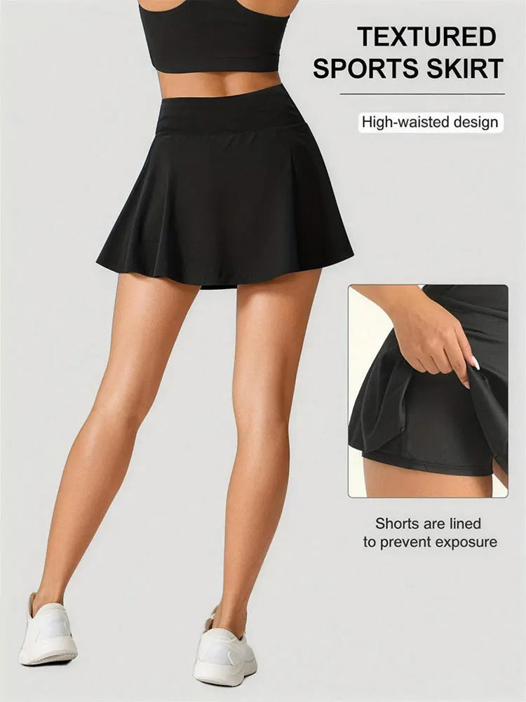 High Waist Sports Skirt