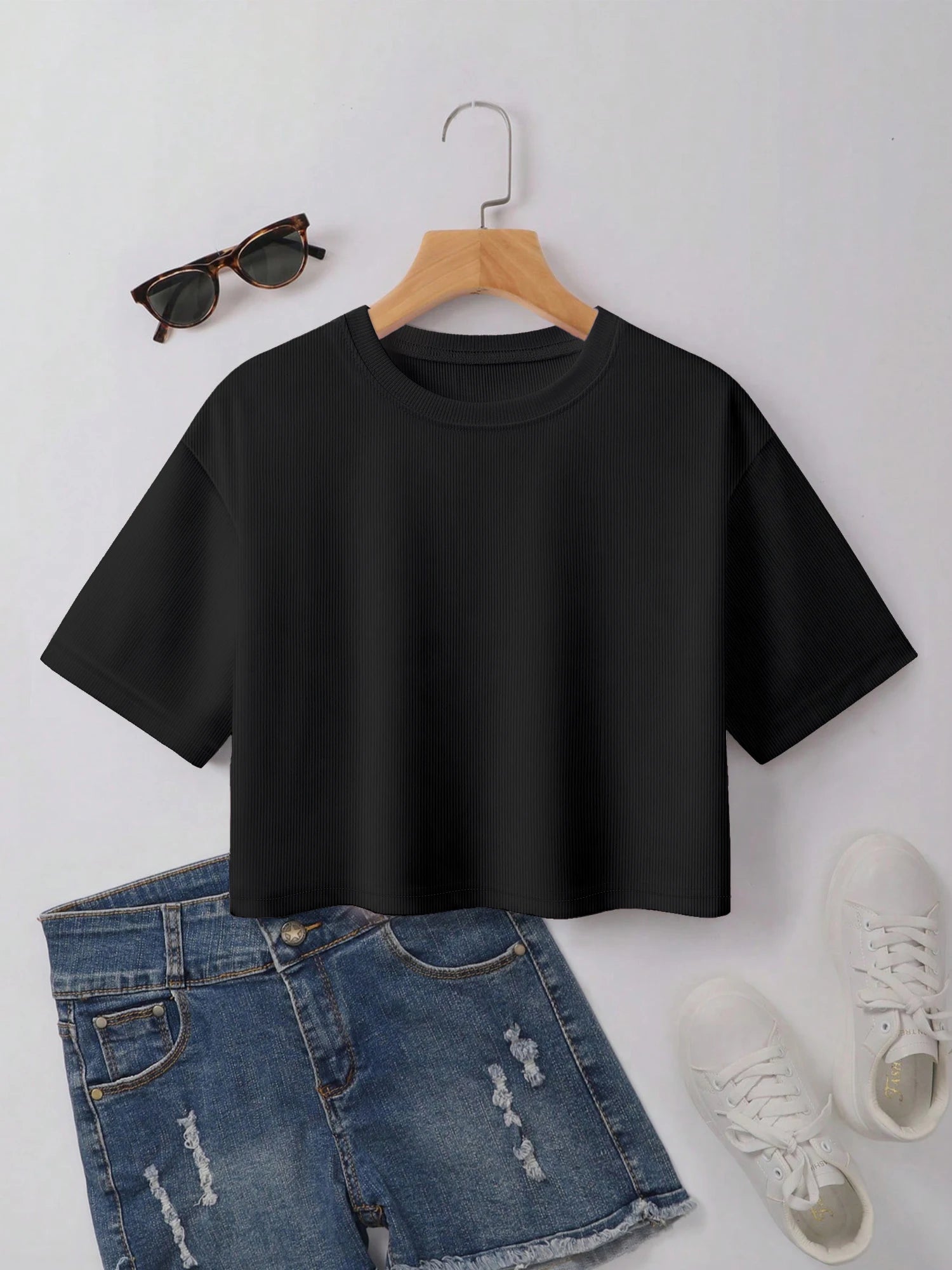 Short Sleeve Round Neck T-shirt