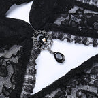 Gothic See-Through Shrug Top