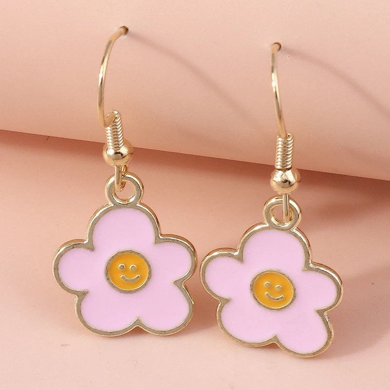 1pc Lovely Flower Earrings