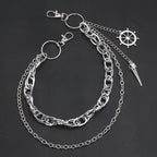 Punk Rivet Pants Chain
