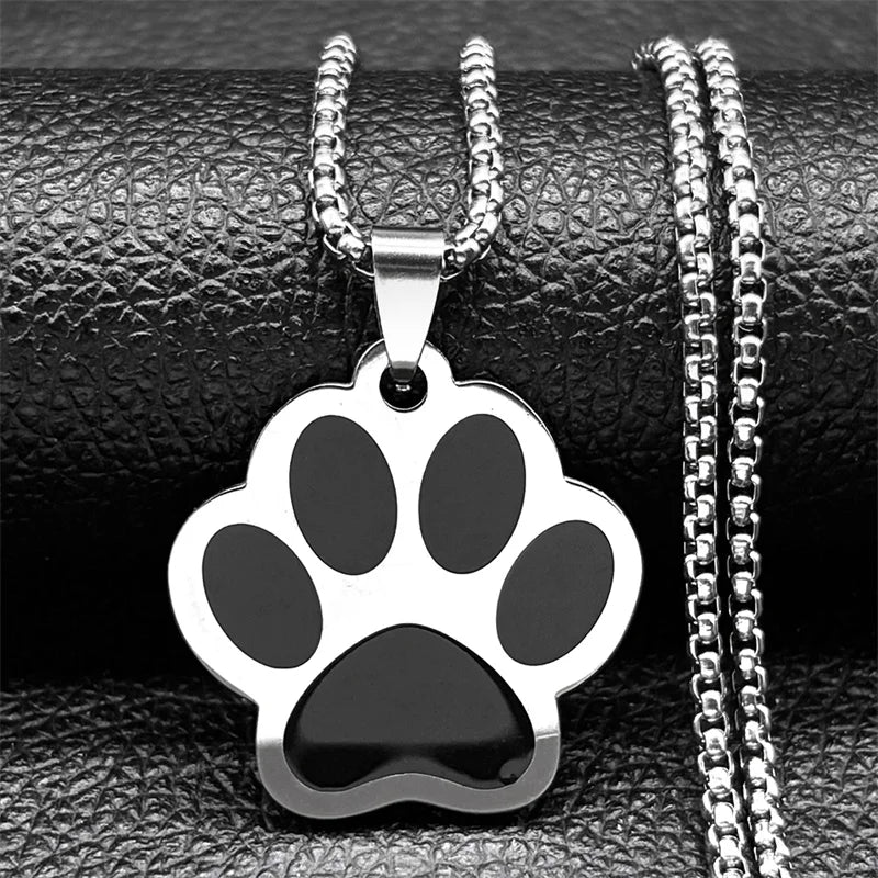 Dog Paw  Necklace