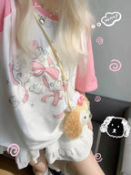 Cute Style  Short Sleeve  T-shirt