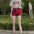 High Waist  Short Jeans