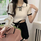 Polo  Knitted Short Sleeves T-shirt