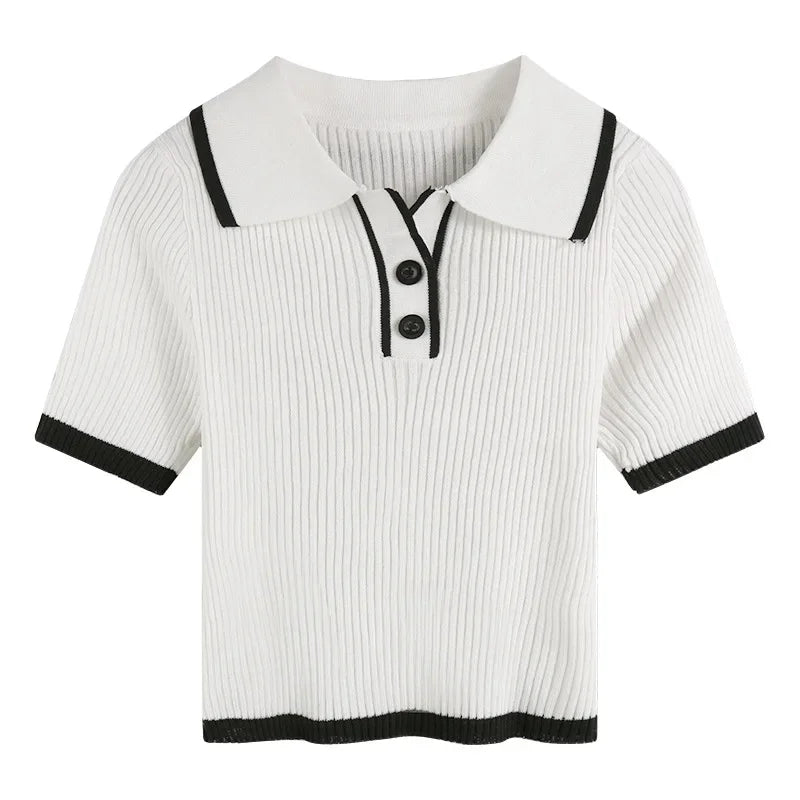 Polo  Knitted Short Sleeves T-shirt