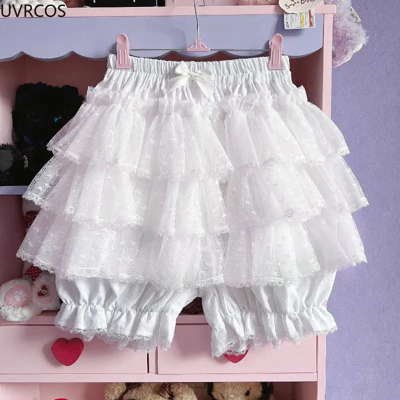 Harajuku Sweet Lace Lolita Shorts/Skirt