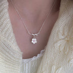 Cherry Blossoms Flower Necklace