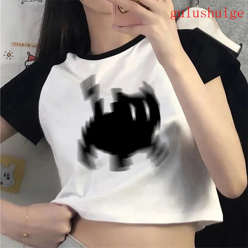 Funny Cat  Crop Top
