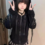 Y2k  Kawaii Cat Ears Hooded Hoodie