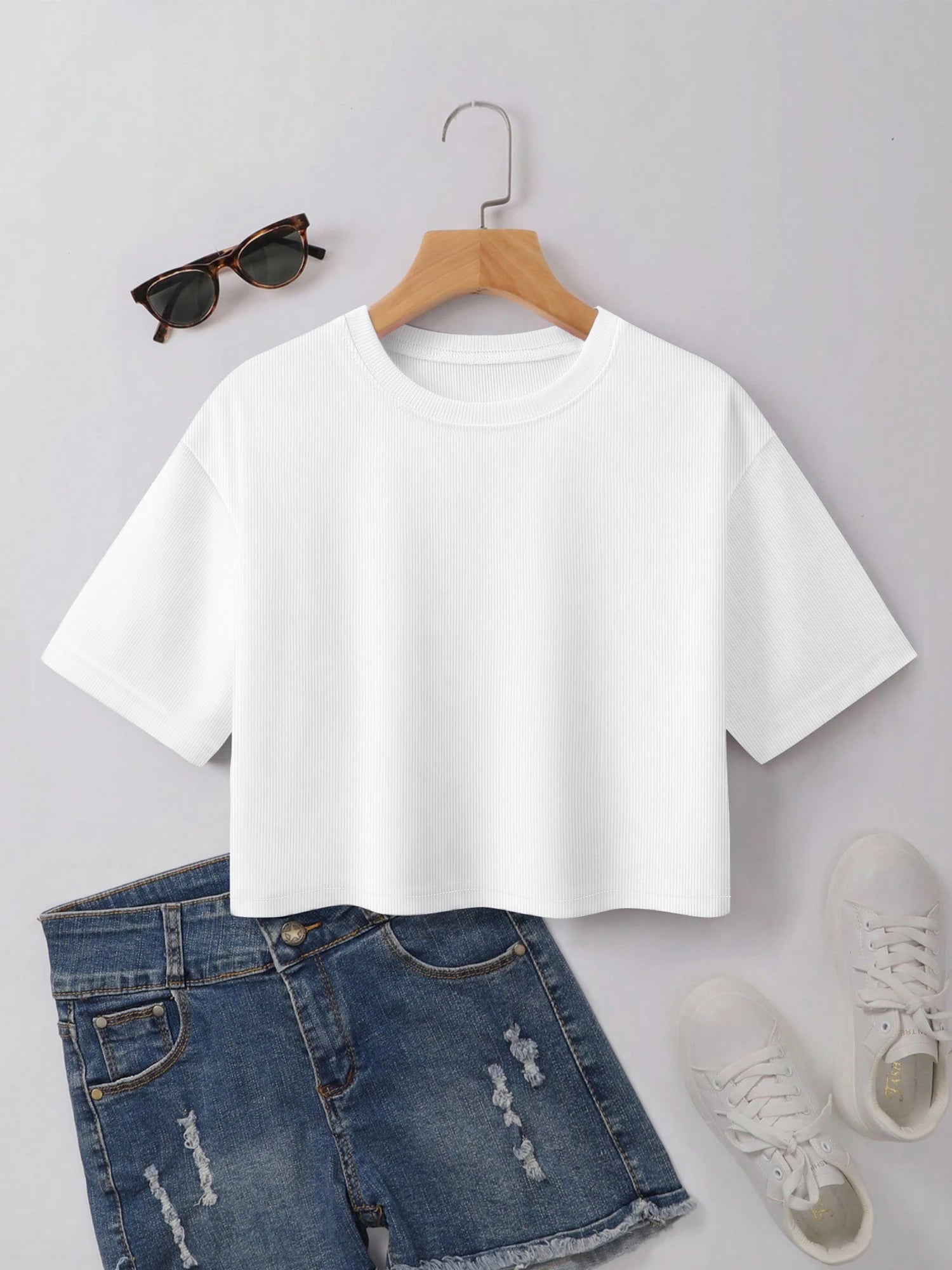 Short Sleeve Round Neck T-shirt