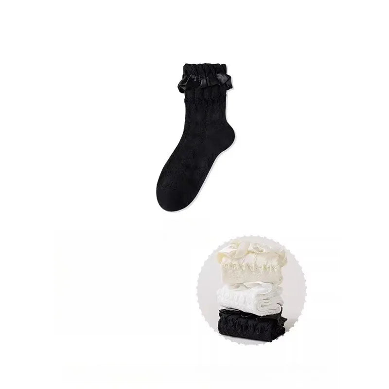 3 Pairs  Lolita Cute  Socks