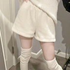 Y2K Fur Shorts