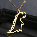 Cartoon Dinosaur  Necklace