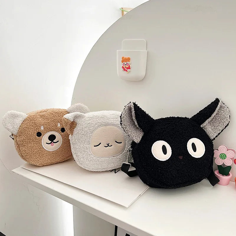 Kawaii Cartoon Plush  Bag