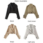 Cropped Blazers Jacket