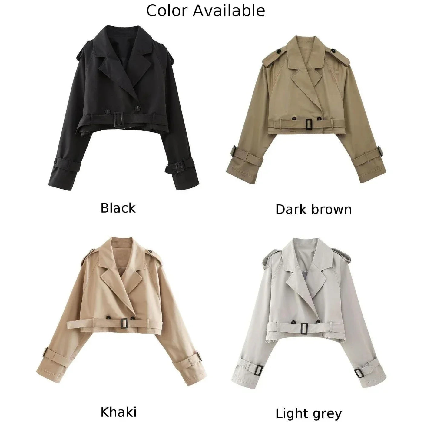 Cropped Blazers Jacket