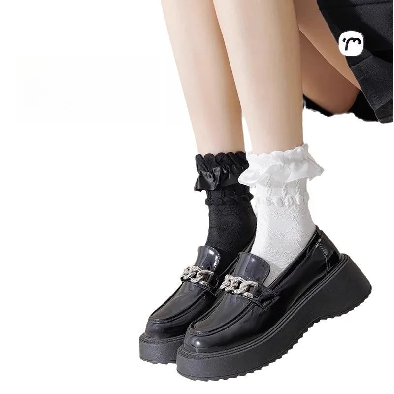 3 Pairs  Lolita Cute  Socks