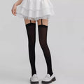 Wide-banded Velvet  Thigh High