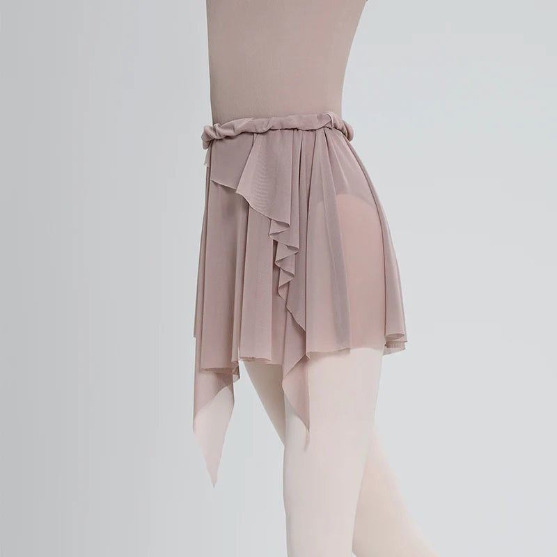 Soft Irregular  Mesh Ballet Skirts