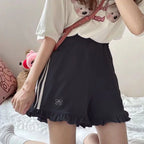 Ruffles Kawaii Style Shorts