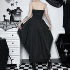 Gothic   Asymmetric Vintage Dress