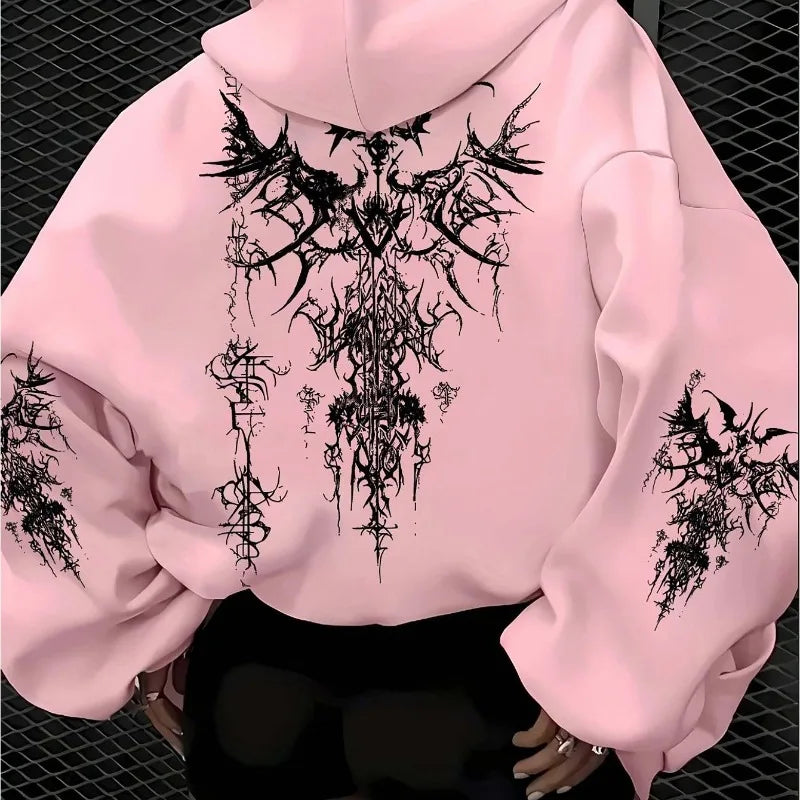 Casual  Gothic Hoodie