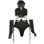 Hollow Out  Y2k Bodysuits
