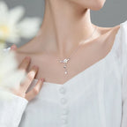 Cherry Blossoms Flower Necklace