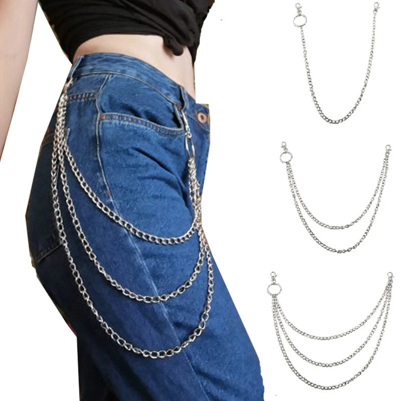 Long Metal Belt Chain