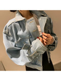 Cropped Denim Jacket