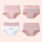 4Pcs High Waist Underwear