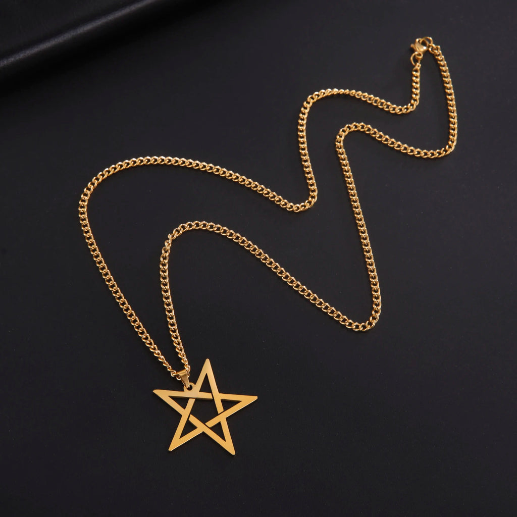 Unift Inverted Pentagram  Necklace