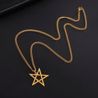 Unift Inverted Pentagram  Necklace