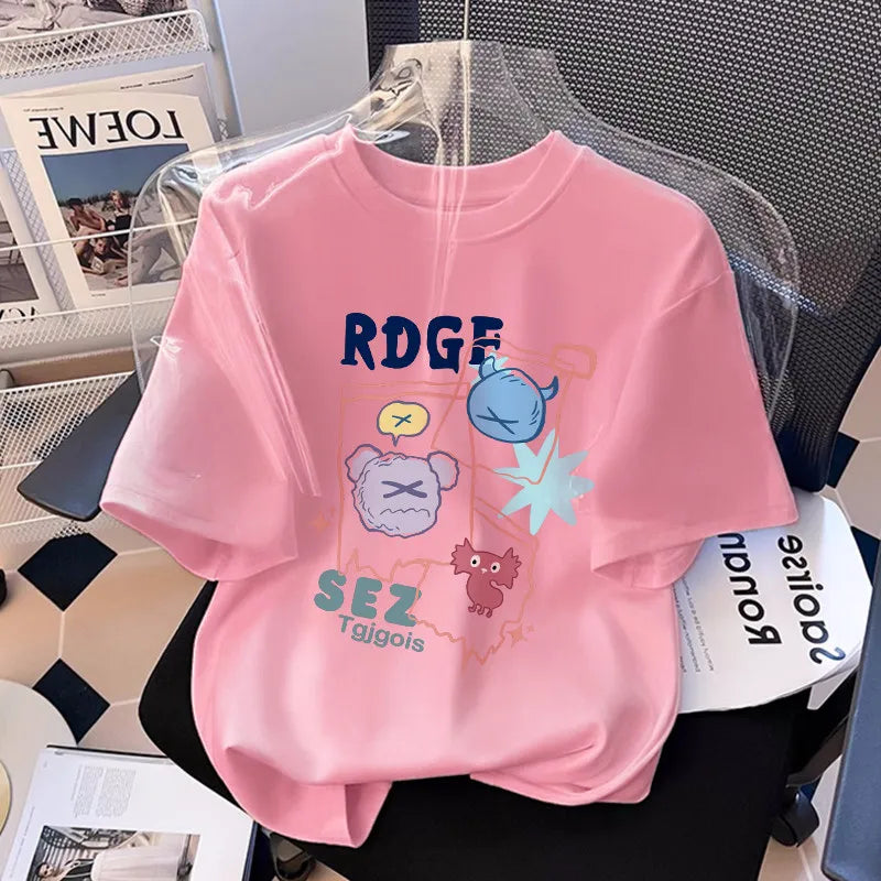 Cute Pure Cotton T-shirt