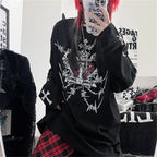 Y2K Dark Punk Long Sleeve T-shirt