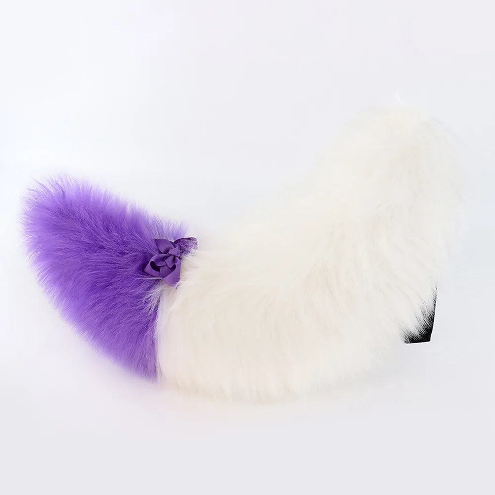 60cm Plush Animal Tail  Fox/Cat