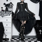 Gothic   Asymmetric Vintage Dress