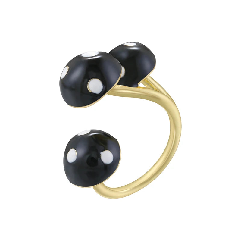 ZHUKOU  Mushroom shaped Ring