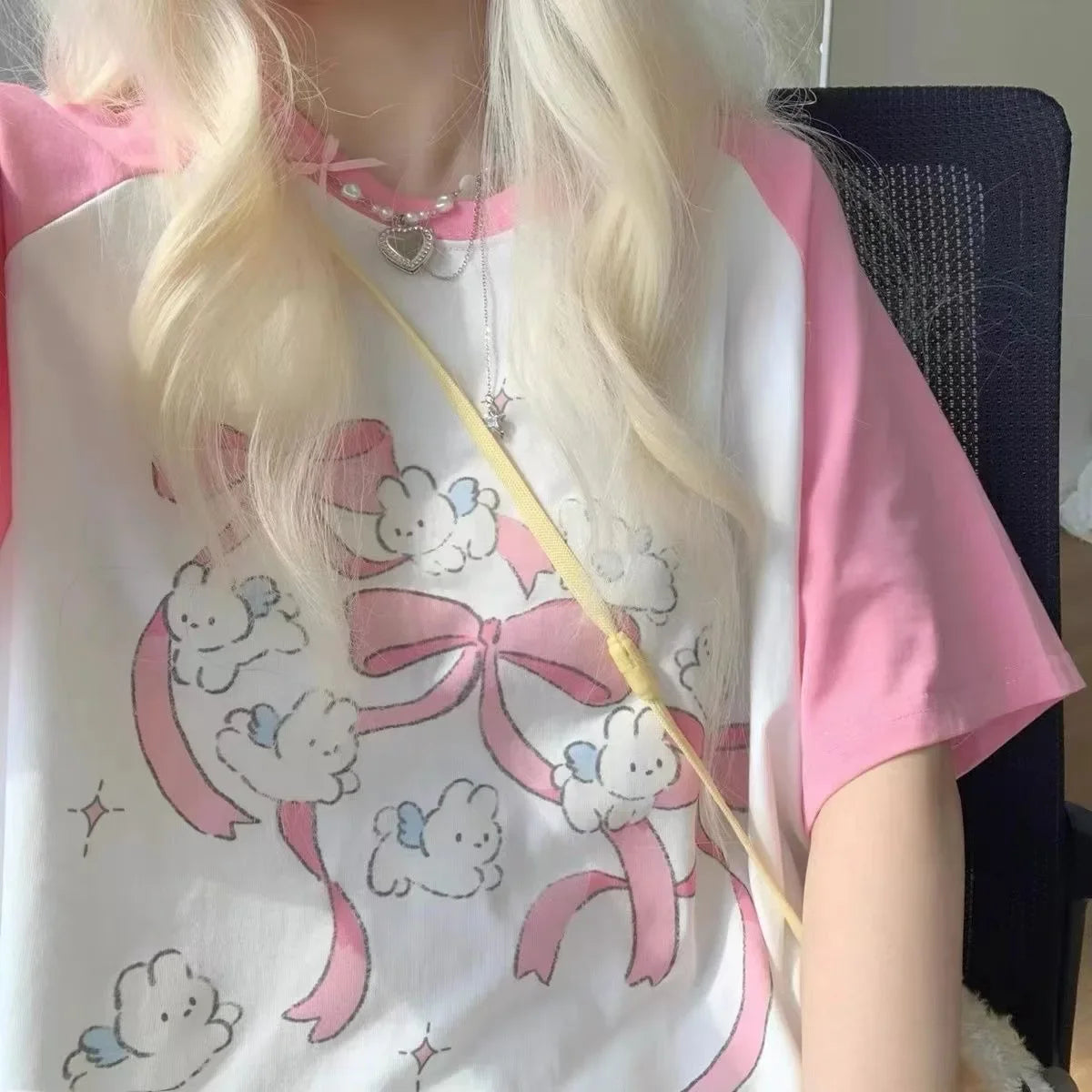 Cute Style  Short Sleeve  T-shirt