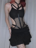 AltGoth  Fishnet  Bodysuit
