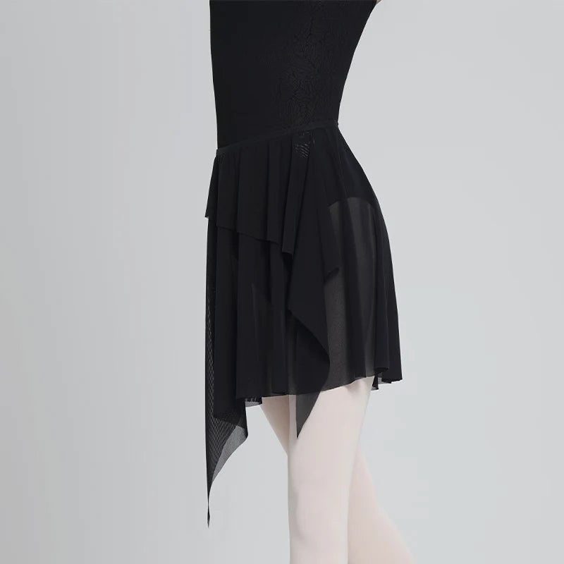 Soft Irregular  Mesh Ballet Skirts