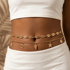 Summer Beach Shell Waist Chain