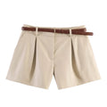 Elegant  High Waist Shorts