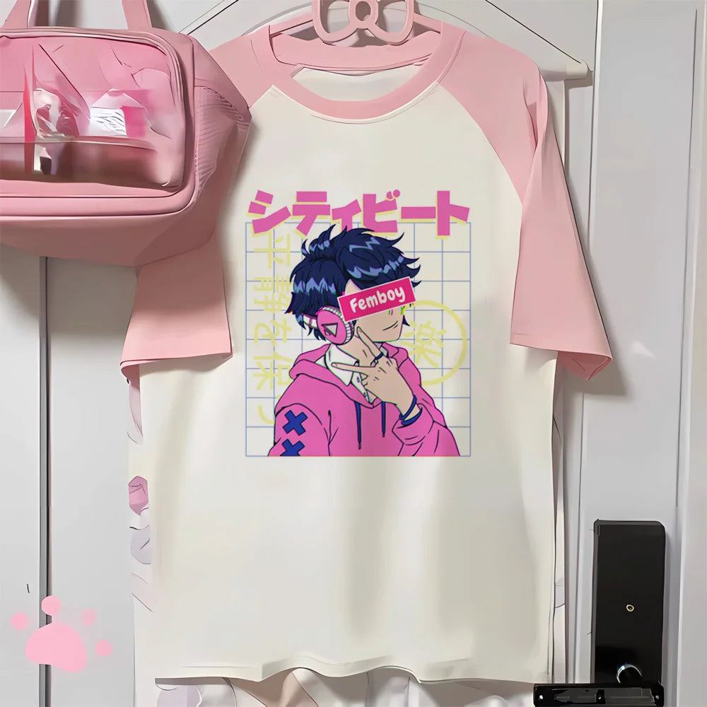 Femboy top tees