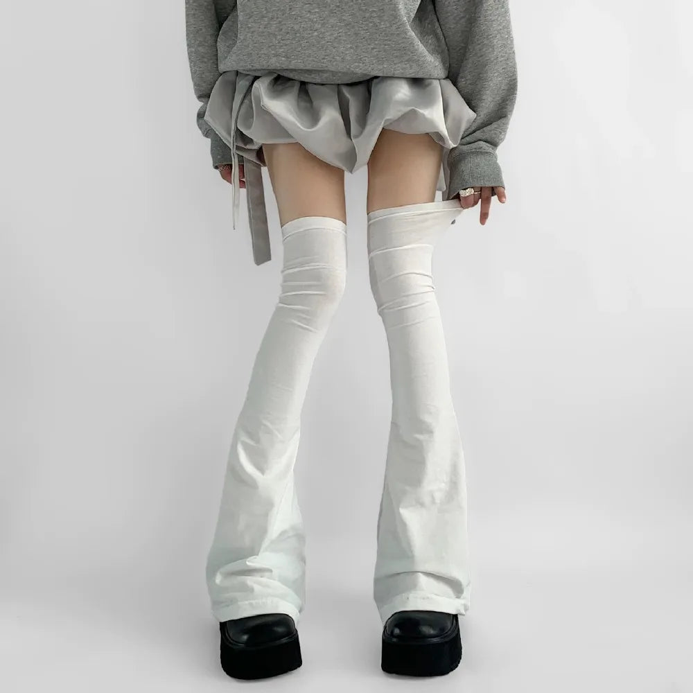 Y2k Punk Over Knee Socks