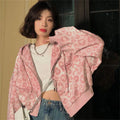 Pink Leopard Print Jacket