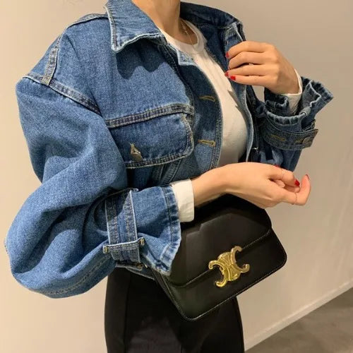 Cropped Denim Jacket